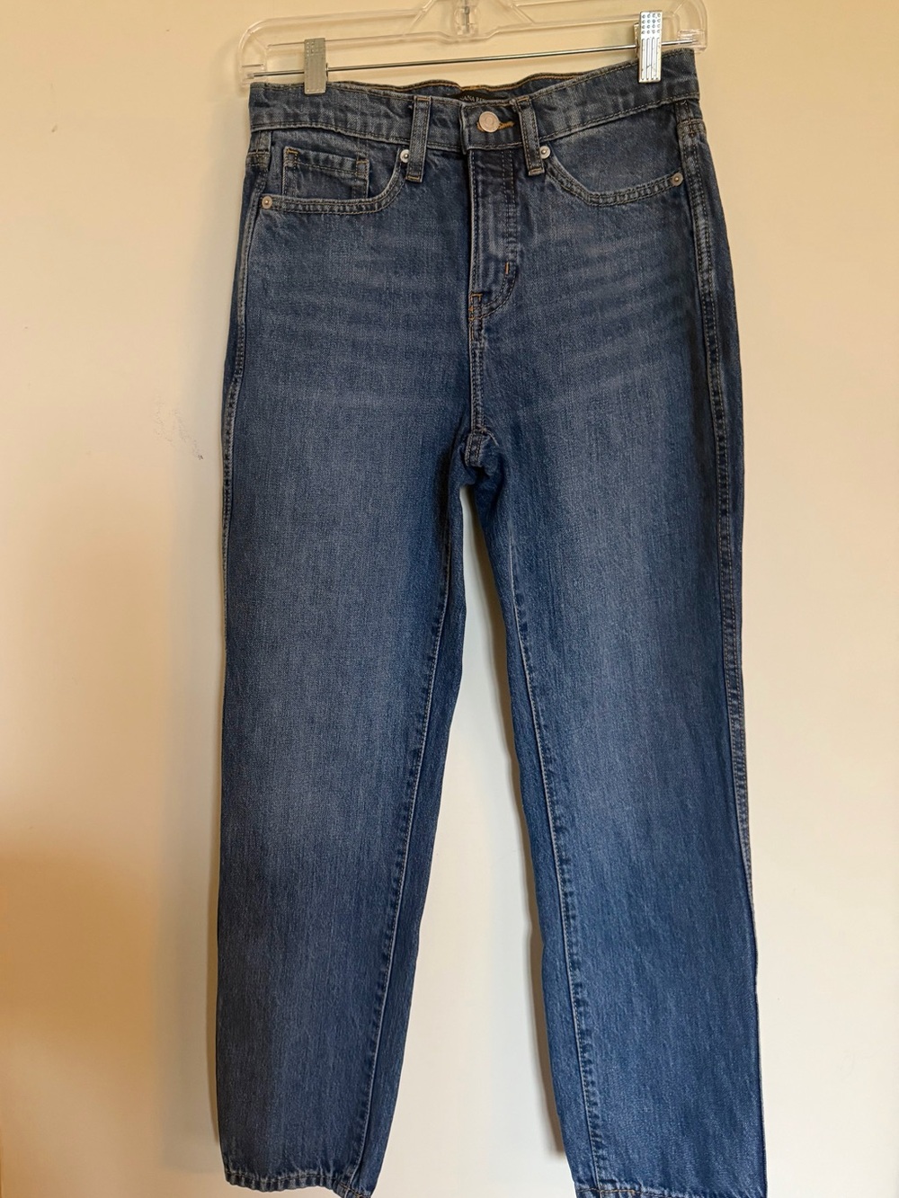 Banana republic Classic High-Rise Women's Jeans in Medium Blue